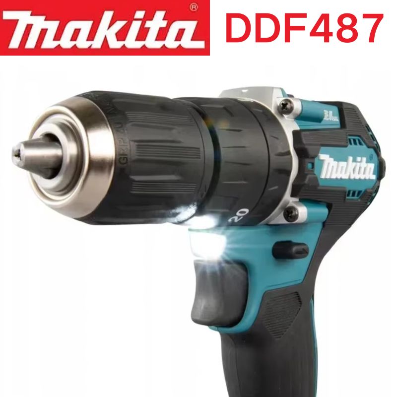 Makita Drill Ddf484 - Makita Asli. DDF487 Bor Tanpa Kabel