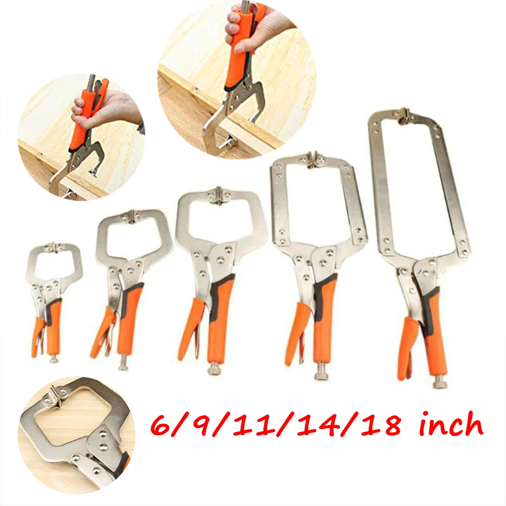 Woodworking Vise Types - Klem Wajah Kayu Multifungsi 6/9/11/14/18-inci, Tang