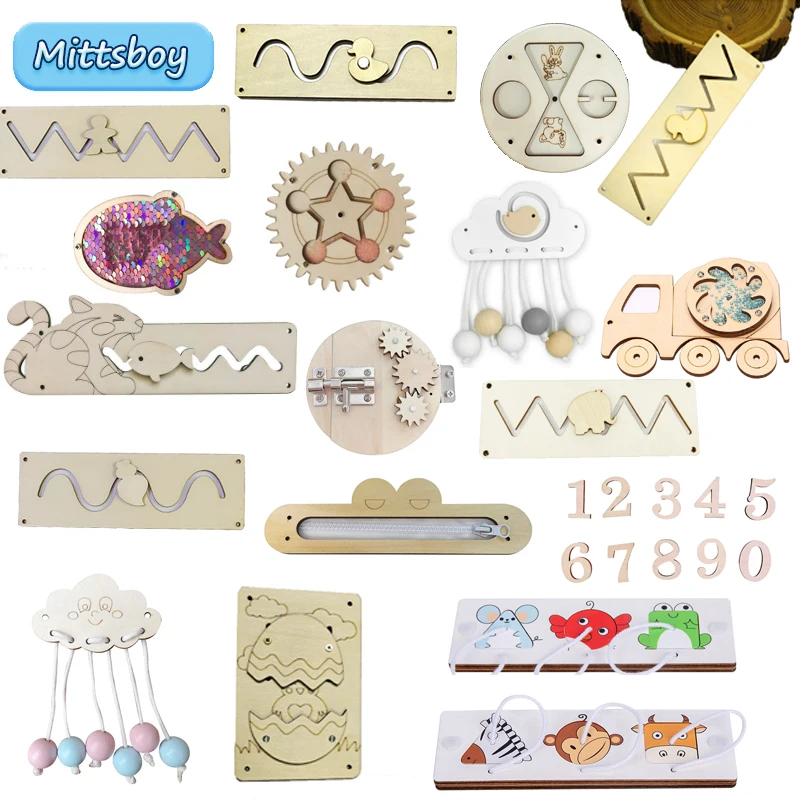 Woodworking Usa - DIY Papan Sibuk Mainan Pendidikan Montessori