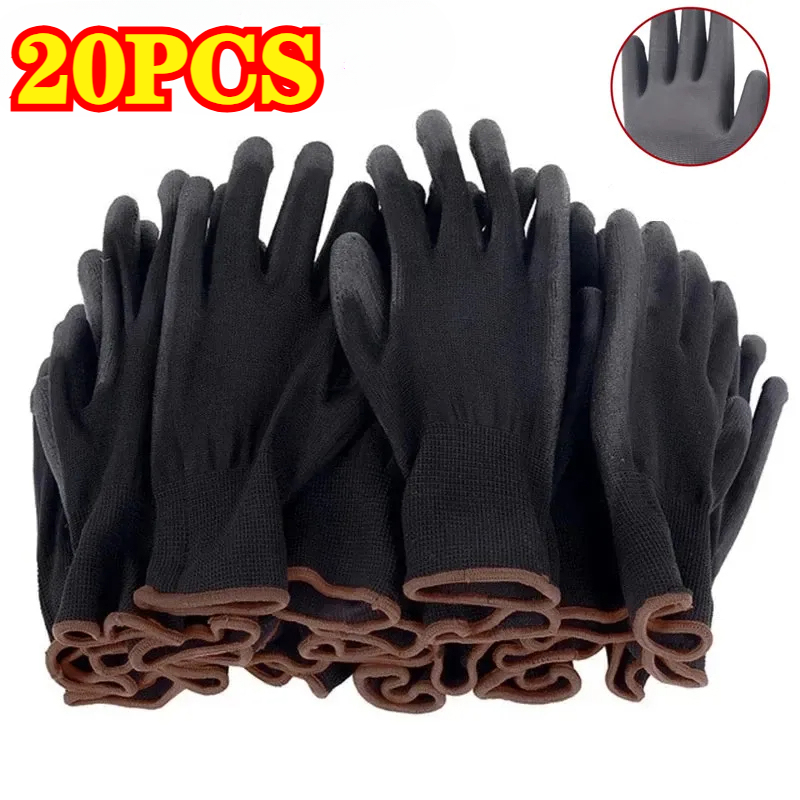 Woodworking Gloves - 20 Buah Sarung Tangan Lapis PU