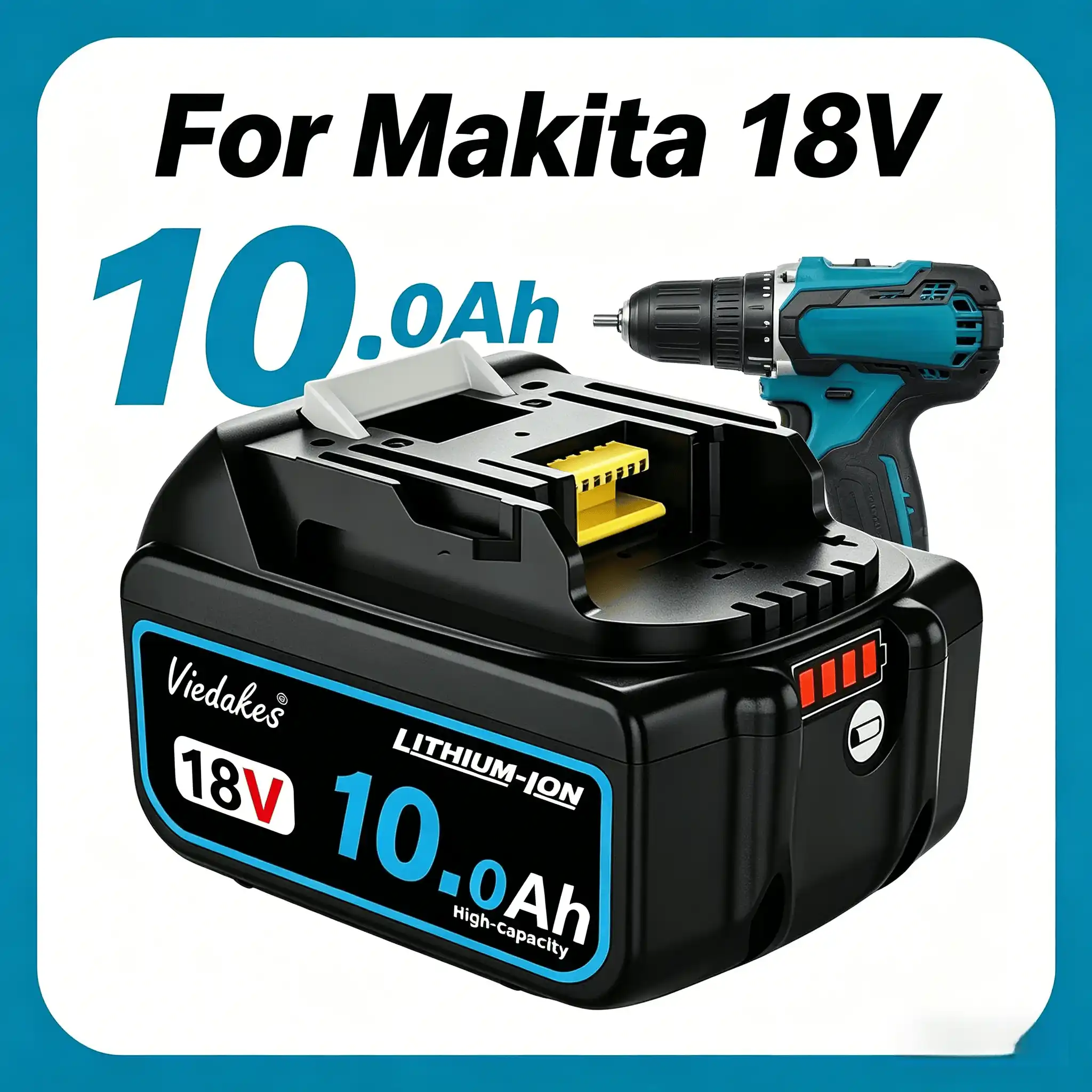 Makita Drill Ddf484 - Untuk Baterai Makita 18V 12.0Ah Lithium