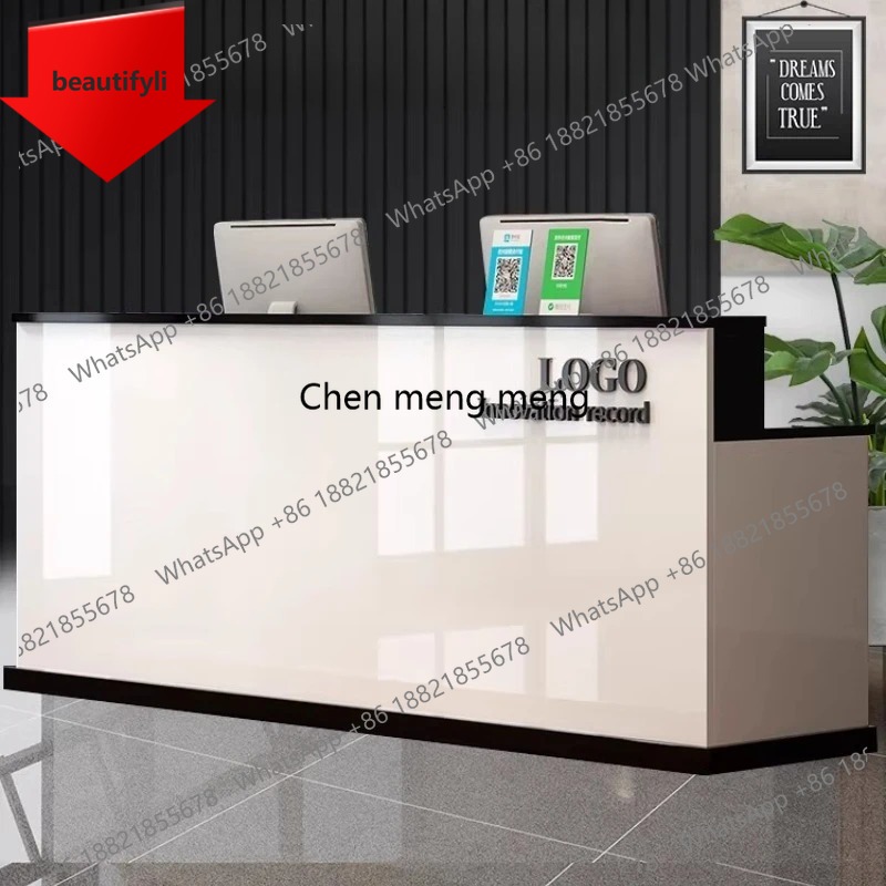 Woodworking Institute - Meja Resepsionis X188 Beauty Institute, Meja