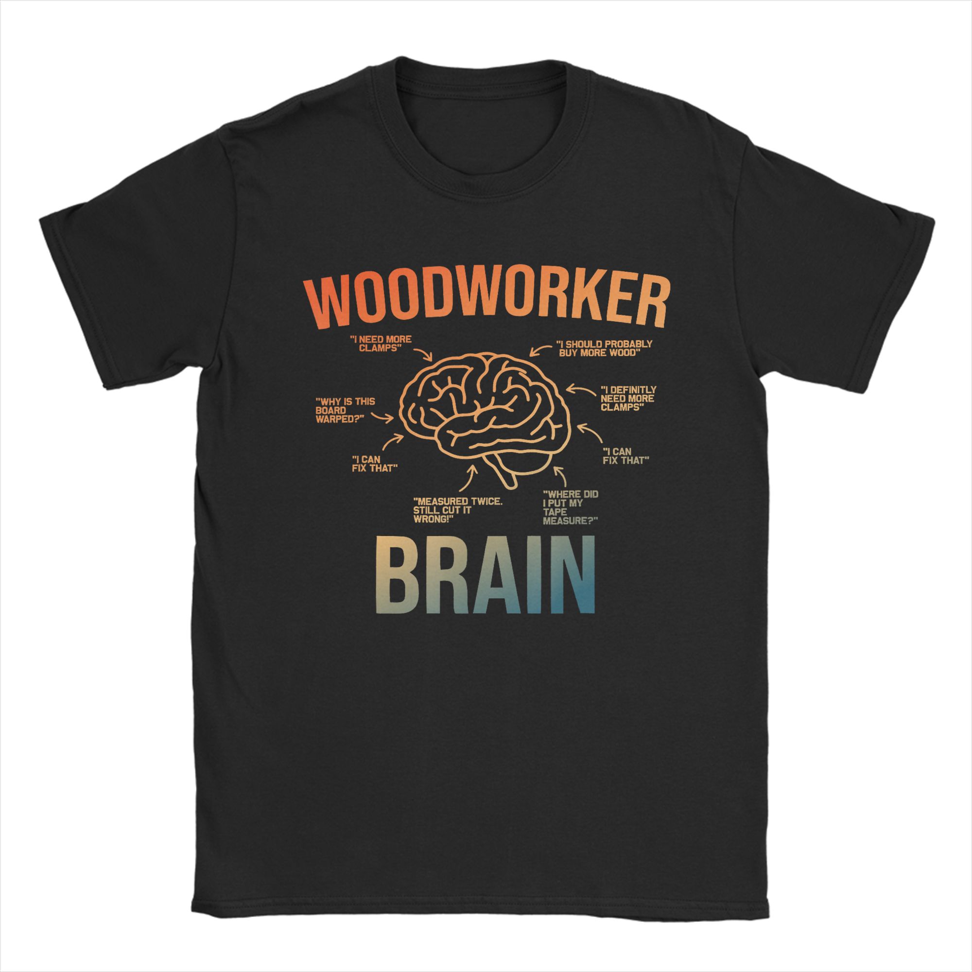Woodworking Gift Ideas - Kaus Pria Kaus Katun Murni Lucu