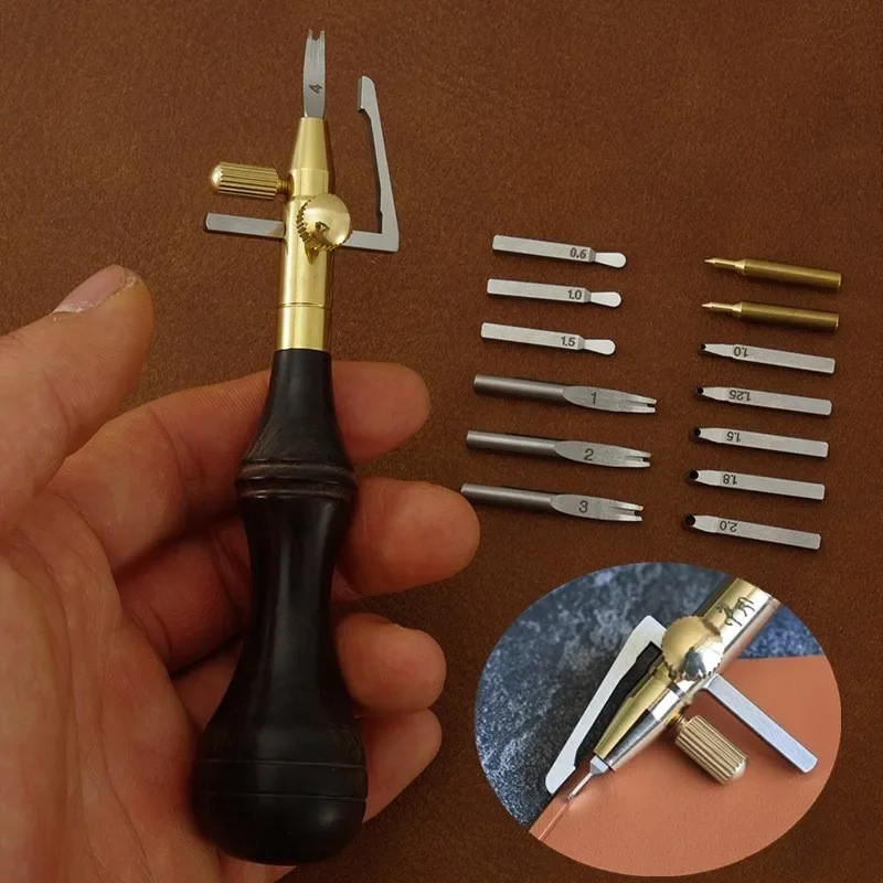 Woodworking Veneer Cutter - Kepala pemotong multifungsi dapat diatur alat