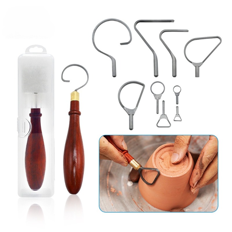 Woodworking Veneer Cutter - Alat Pahat Tembikar Kepala Pisau Baja