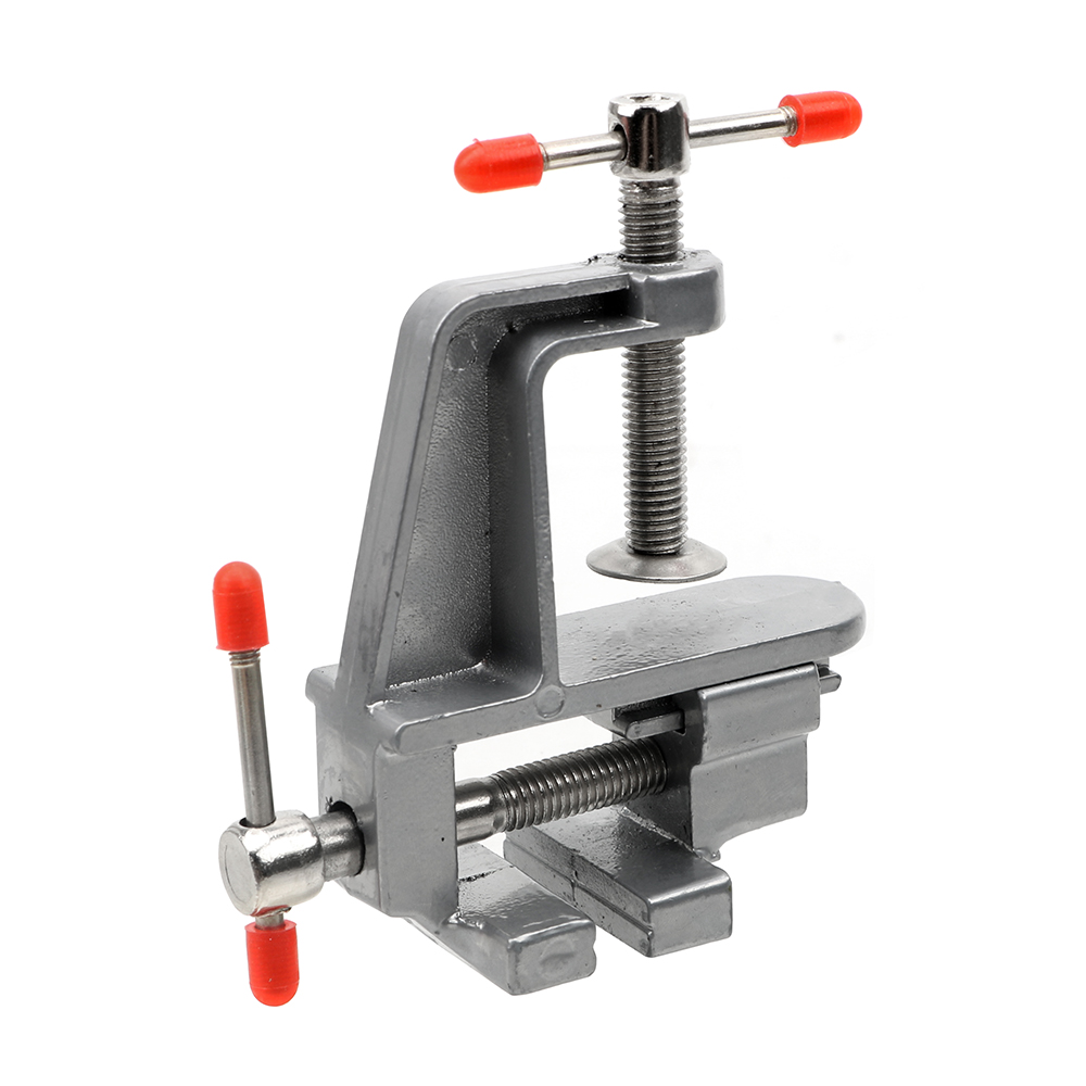 Tang catok meja datar, klem pe - Woodworking Vise Types ulasan dan harga