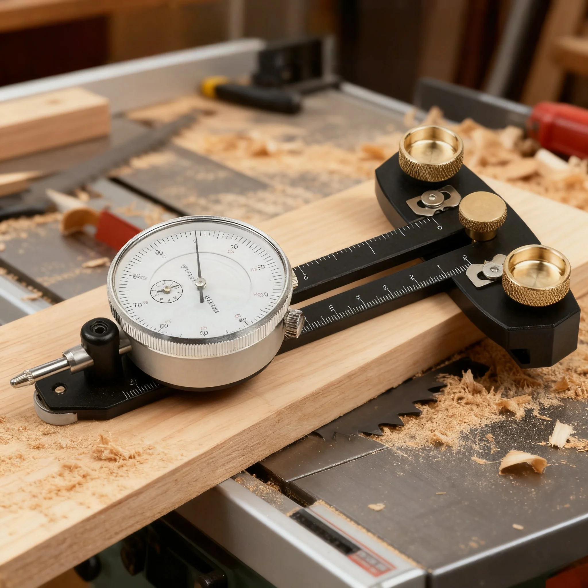 Penyelarasan Mata Gergaji Meja - Woodworking Kickback ulasan dan harga