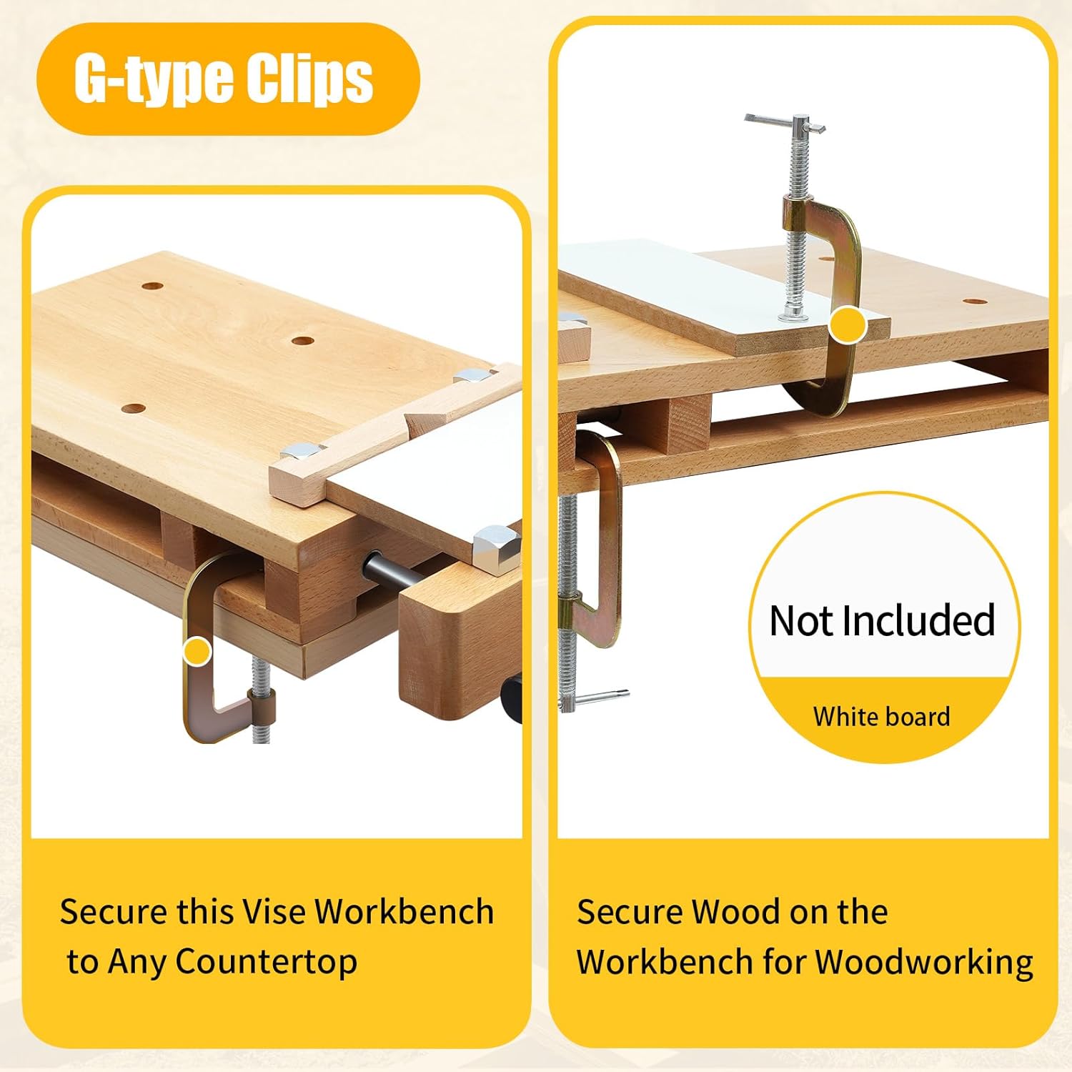 Meja Kerja Kayu Keras dengan V - Woodworking Vise Types ulasan dan harga