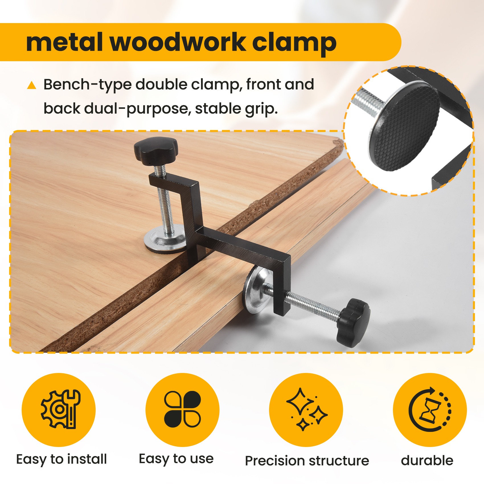A93Z Penjepit Tipe Y Kuat Penj - Woodworking Vise Types ulasan dan harga