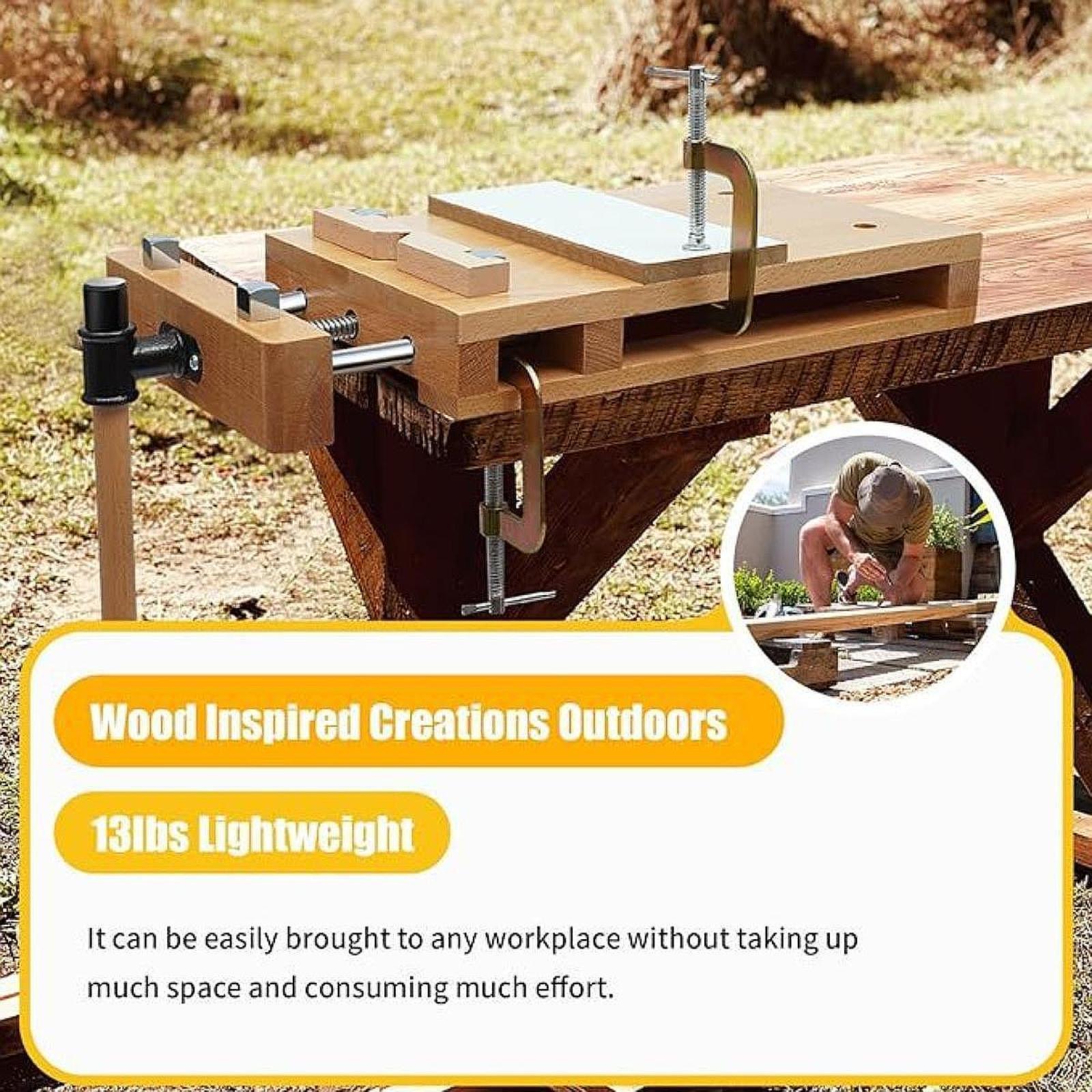 Kit Catok Kayu Keras Catok Ban - Woodworking Vise Types ulasan dan harga