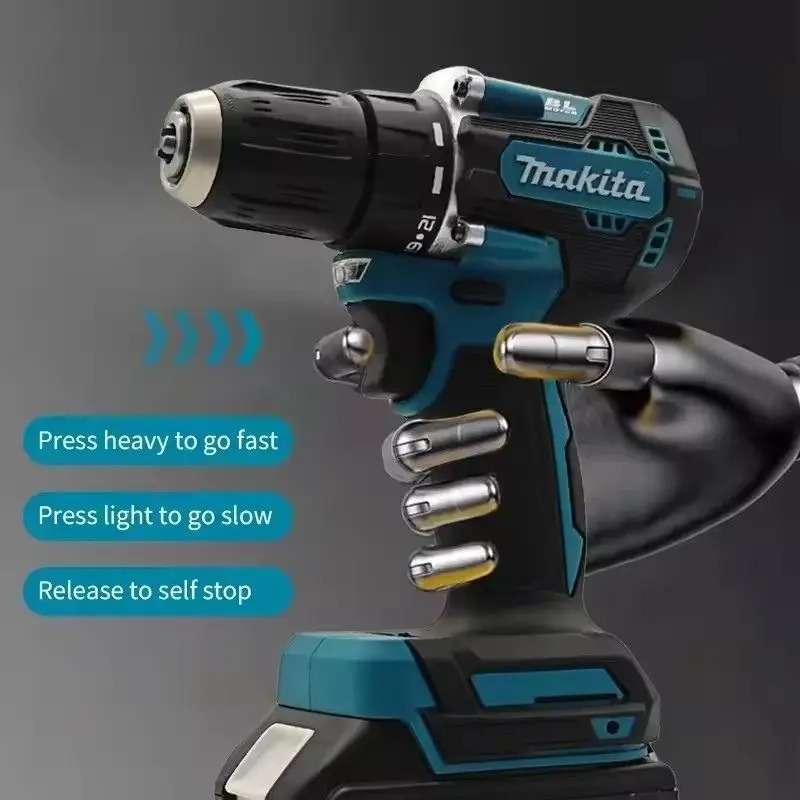 Makita Asli. DDF487 Bor Tanpa  - Makita Drill Ddf484 ulasan dan harga