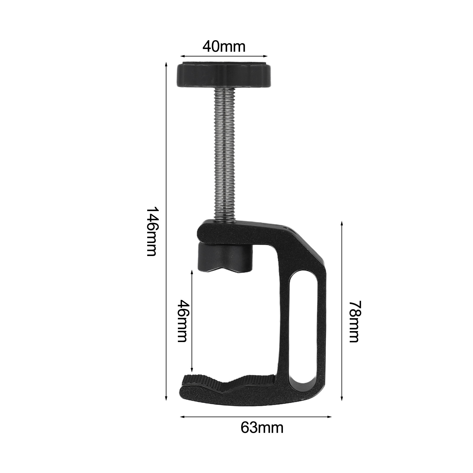 Penjepit Tipe C dari Paduan Al - Woodworking Vise Types ulasan dan harga