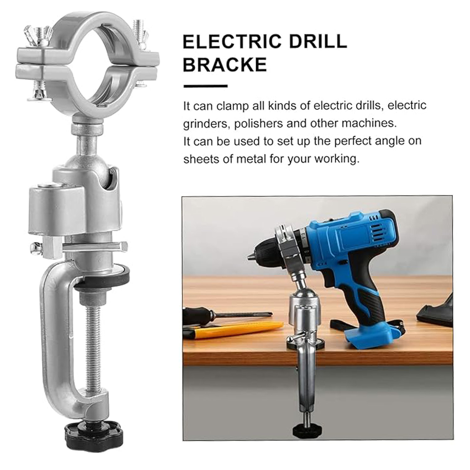 360 °   Penjepit Meja Putar Mu - Woodworking Vise Types ulasan dan harga