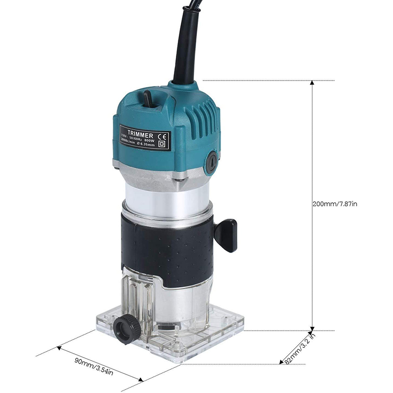 Mesin Router Kayu Listrik 800W - Woodworking Usa ulasan dan harga