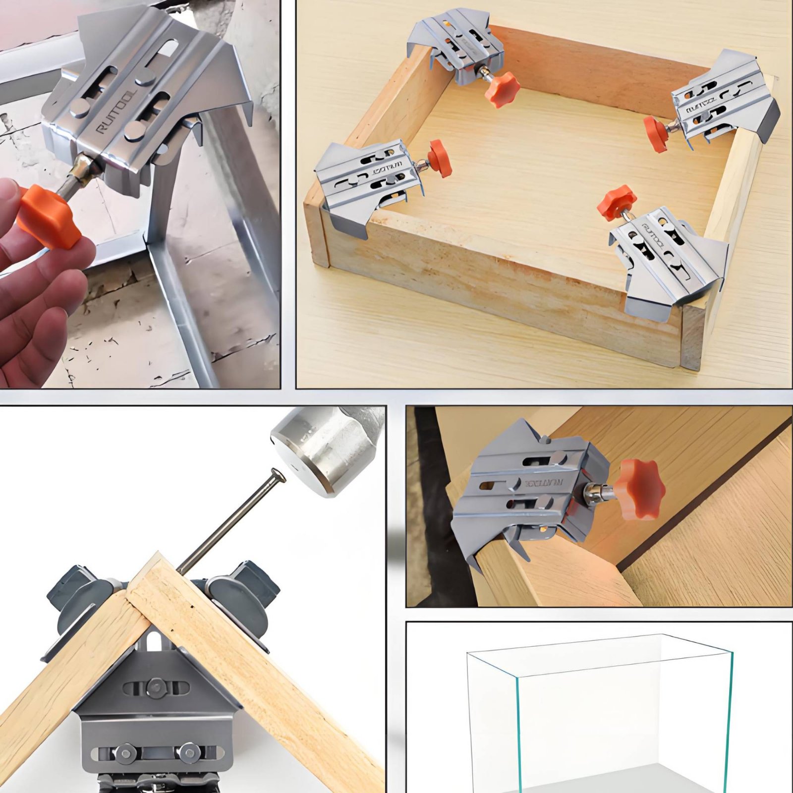 Penjepit Sudut 90 Derajat Baja - Woodworking Hand Tools ulasan dan harga