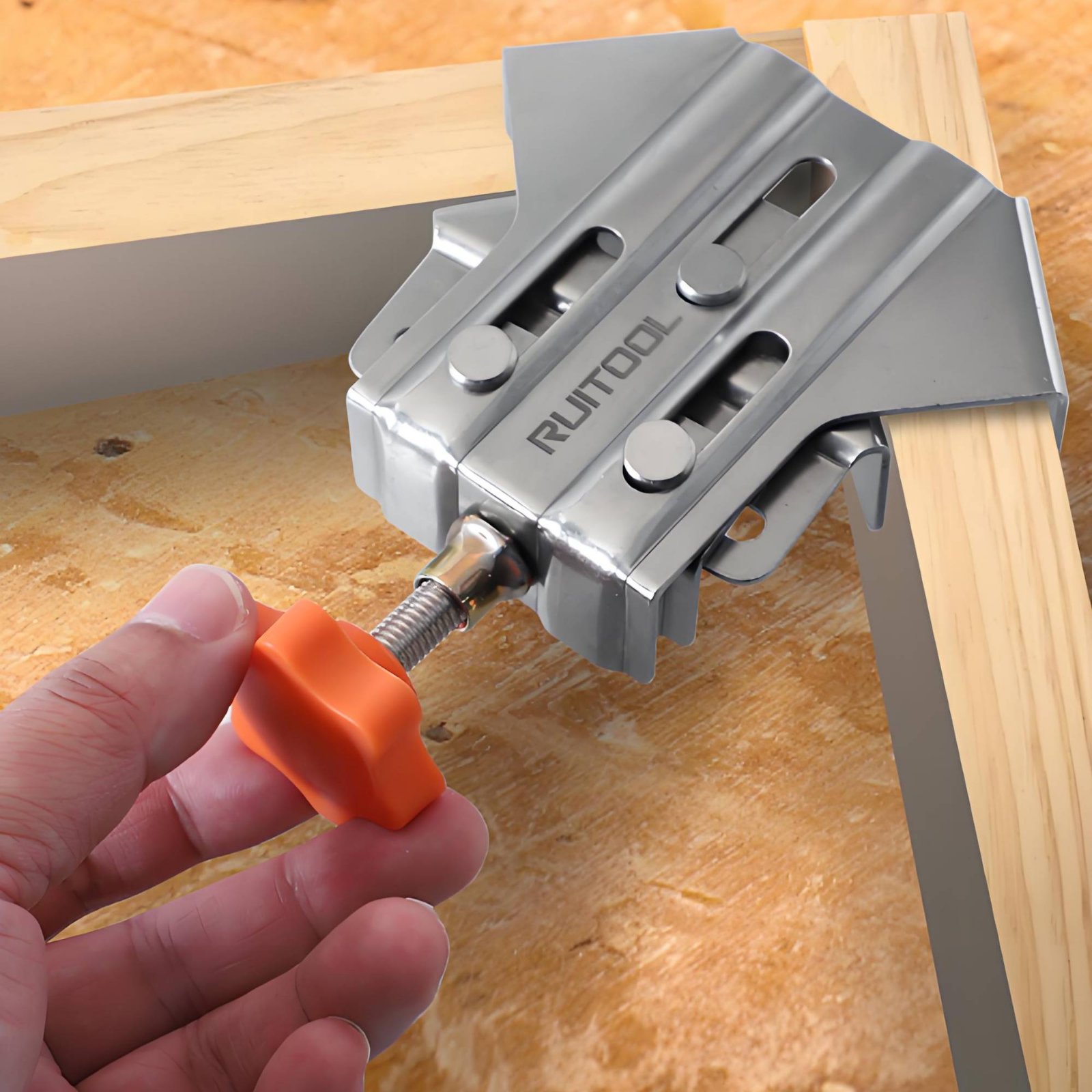 Penjepit Sudut 90 Derajat Baja - Woodworking Hand Tools ulasan dan harga