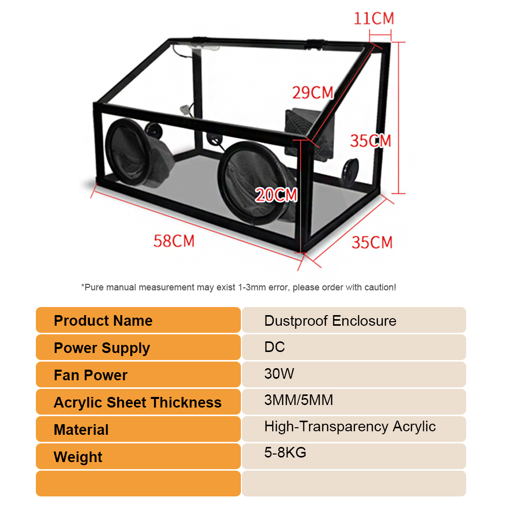 Kotak Debu Poles Akrilik Trans - Woodworking Gloves ulasan dan harga