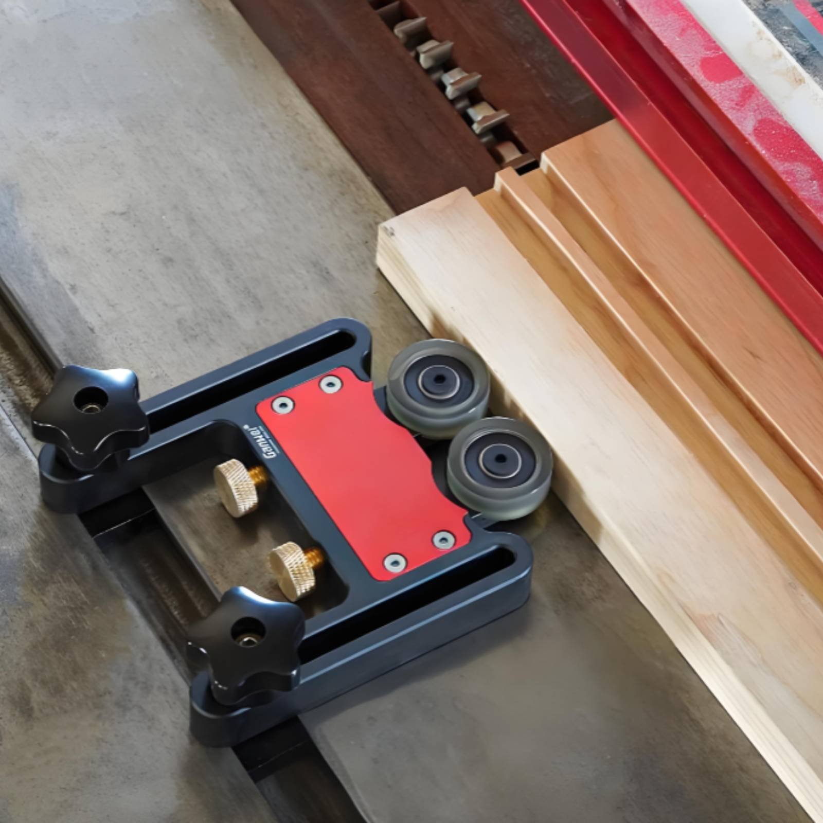 Featherboard Anti-Kickback unt - Woodworking Kickback ulasan dan harga