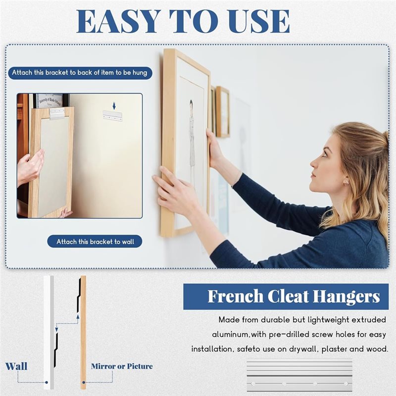 Penyangga Gambar Tipe French C - Woodworking Z Clips ulasan dan harga