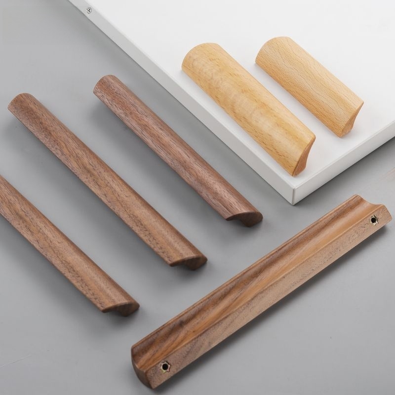 Gagang Tarik Kayu Solid Gaya Z - Zen Woodworking ulasan dan harga