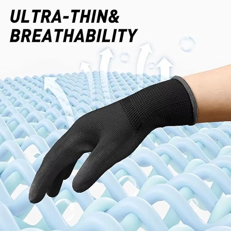 Sarung tangan kulit nilon PU,  - Woodworking Gloves ulasan dan harga