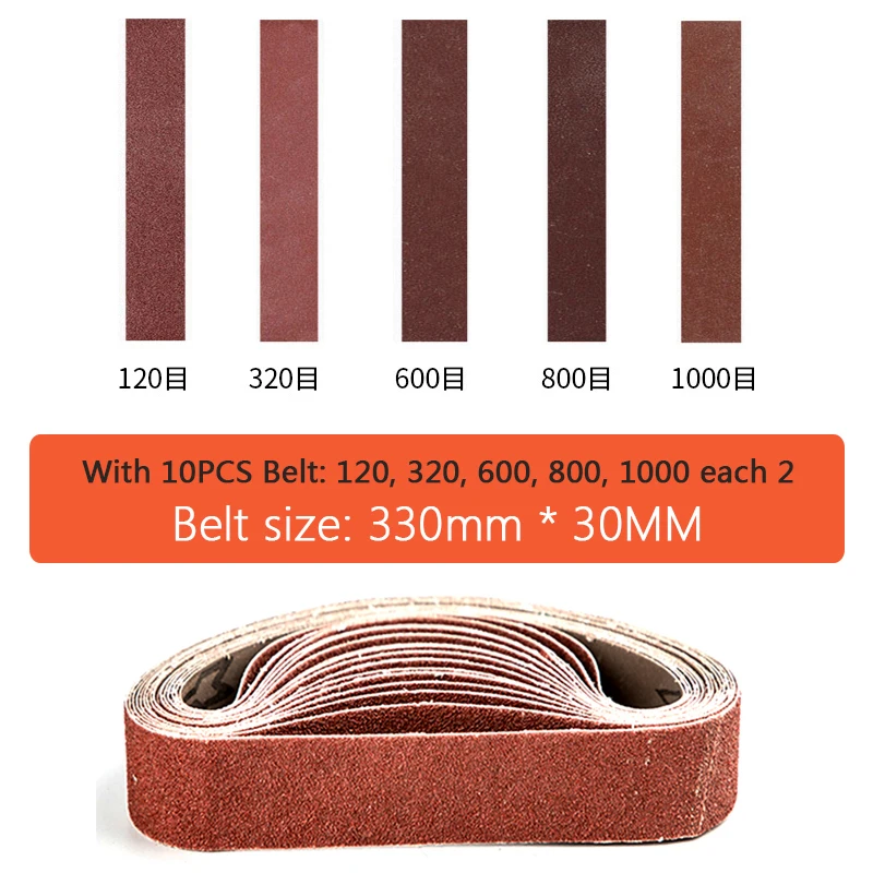 Sabuk pengamplasan abrasif, 10 - Woodworking Videos ulasan dan harga