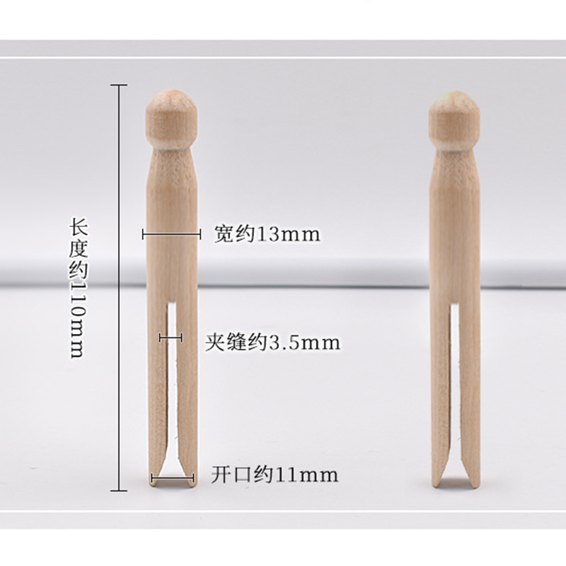 25pcs Jepitan Kayu Dolly 11cm, - Woodworking Z Clips ulasan dan harga