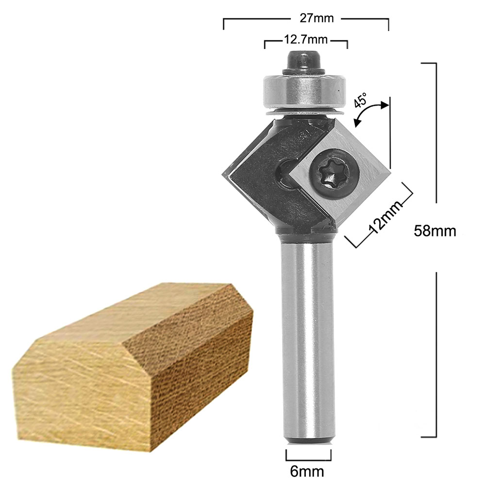 Mata Bor Router Pemotong Kayu  - Woodworking Kickback ulasan dan harga