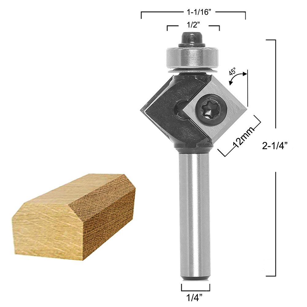 Mata Bor Router Pemotong Kayu  - Woodworking Kickback ulasan dan harga