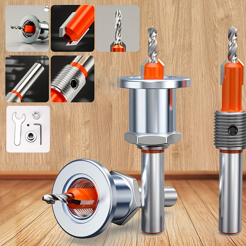 3pcs Set Mata Bor Kayu, Alat P - Woodworking Kickback ulasan dan harga