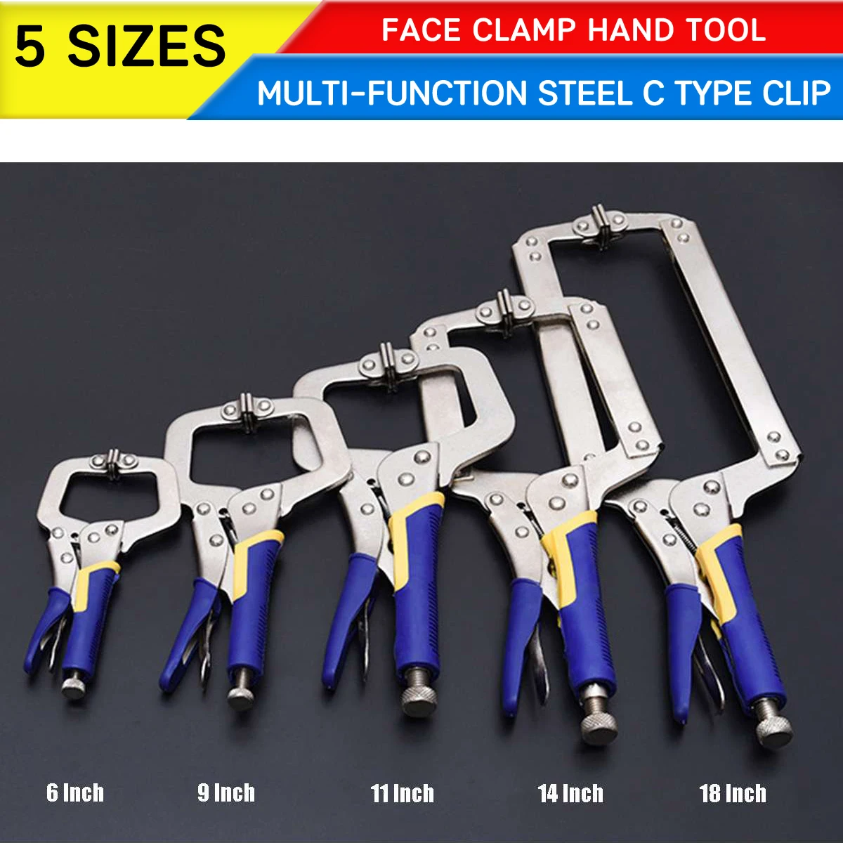 Pegangan klip baja multifungsi - Woodworking Vise Types ulasan dan harga