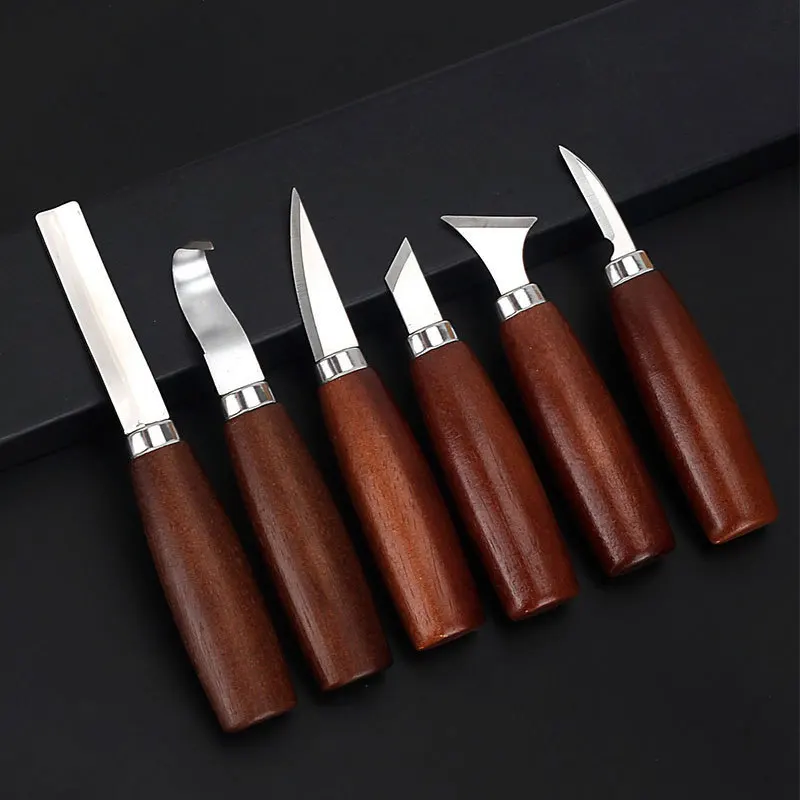 6 Buah Set Alat untuk Pahat Uk - Woodworking Hand Tools ulasan dan harga