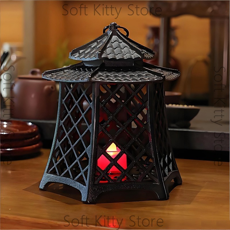 Lampu besi cor, tempat lilin b - Zen Woodworking ulasan dan harga