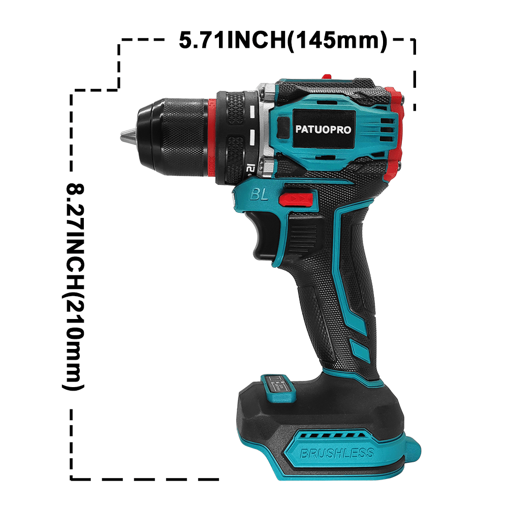 PATUOPRO bor listrik tanpa sik - Makita Drill Ddf484 ulasan dan harga
