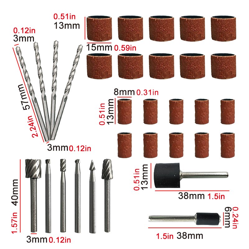 11 buah Set alat penutup klaks - Woodworking Videos ulasan dan harga