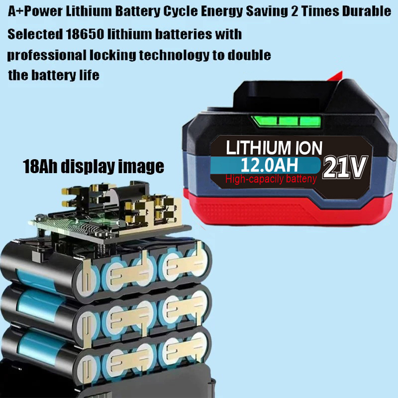 Baterai Lithium Isi Ulang 18V  - Makita Drill Ddf484 ulasan dan harga
