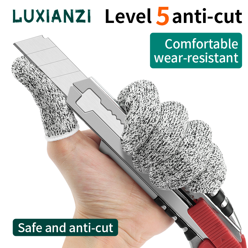 LUXIANZI sarung jari Anti poto - Woodworking Gloves ulasan dan harga