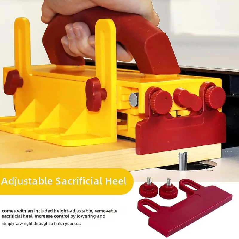 Pegangan Dorong Gergaji Meja,  - Woodworking Kickback ulasan dan harga