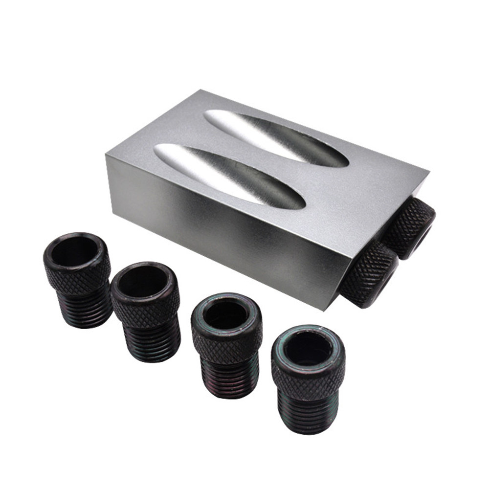 34pcs Set Bor Lubang Miring 15 - Woodworking Kit ulasan dan harga