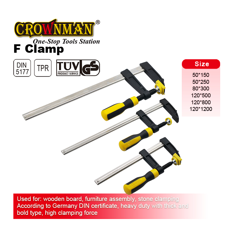 Penjepit F-clamp Kayu Tugas Be - Woodworking Hand Tools ulasan dan harga