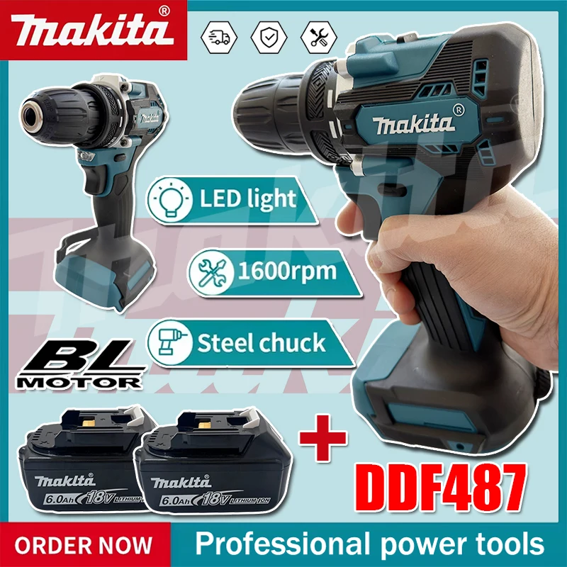 Obeng Listrik Makita DDF487 Br - Makita Drill Ddf484 ulasan dan harga